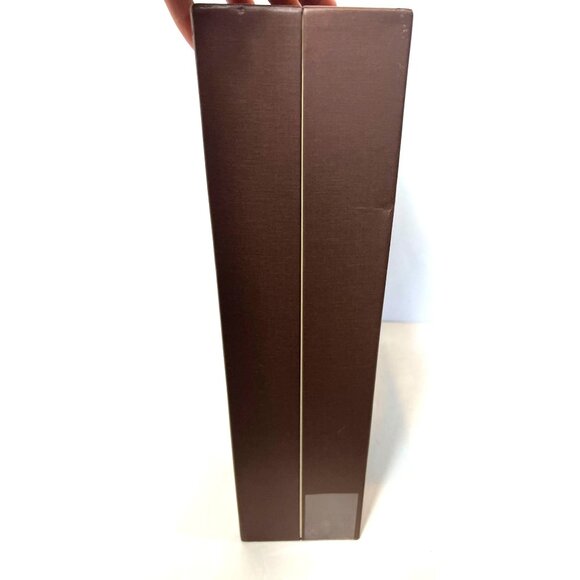 Louis Vuitton Empty Chocolate Brown Box Large 17W x 14D x 4.5H Storage Display - Picture 9 of 16